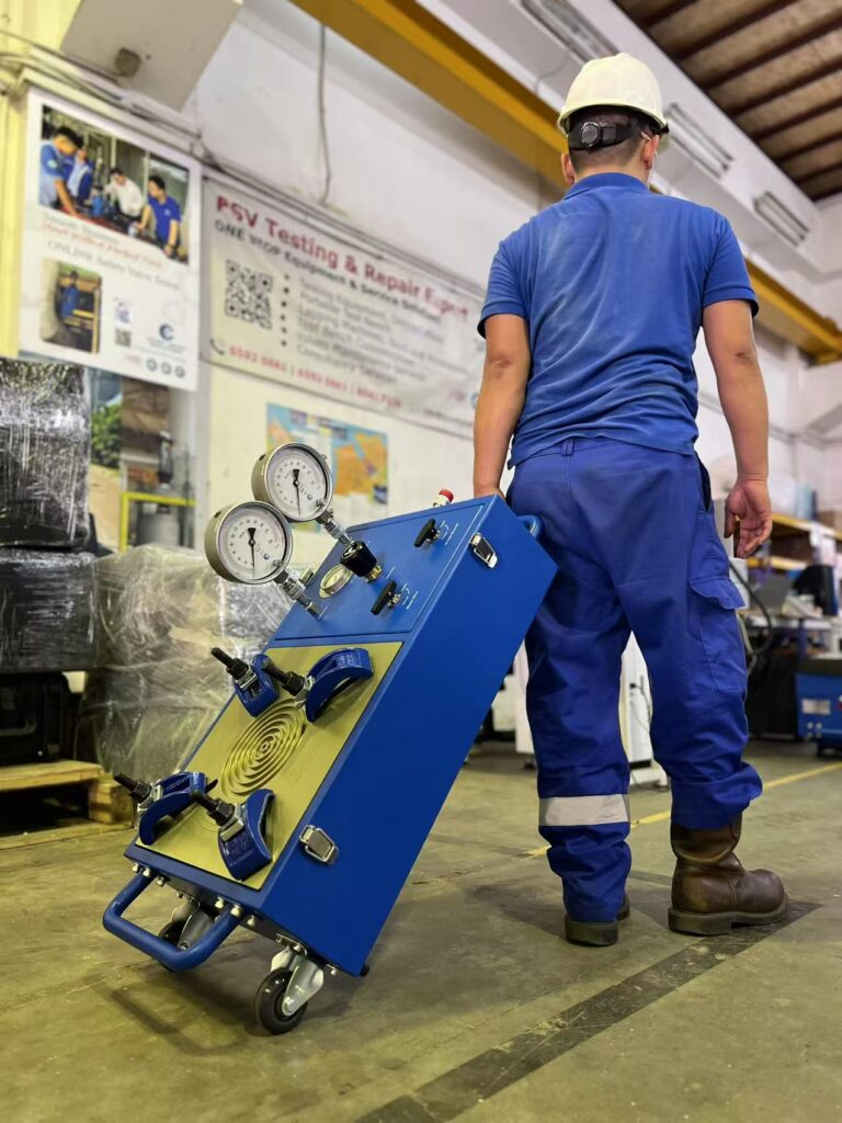 Valve test bench – Portable SRV Test Bench