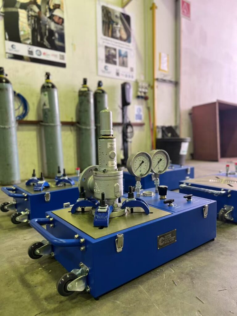 Valve test bench – Portable SRV Test Bench