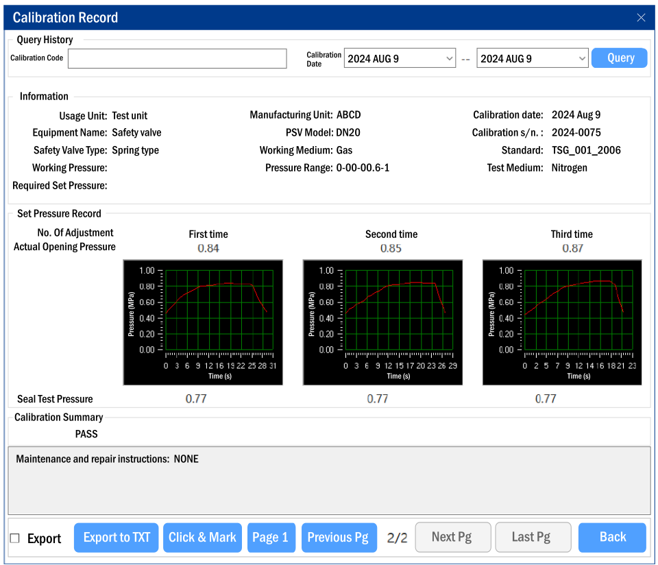 Fig 5.2 - Query Interface