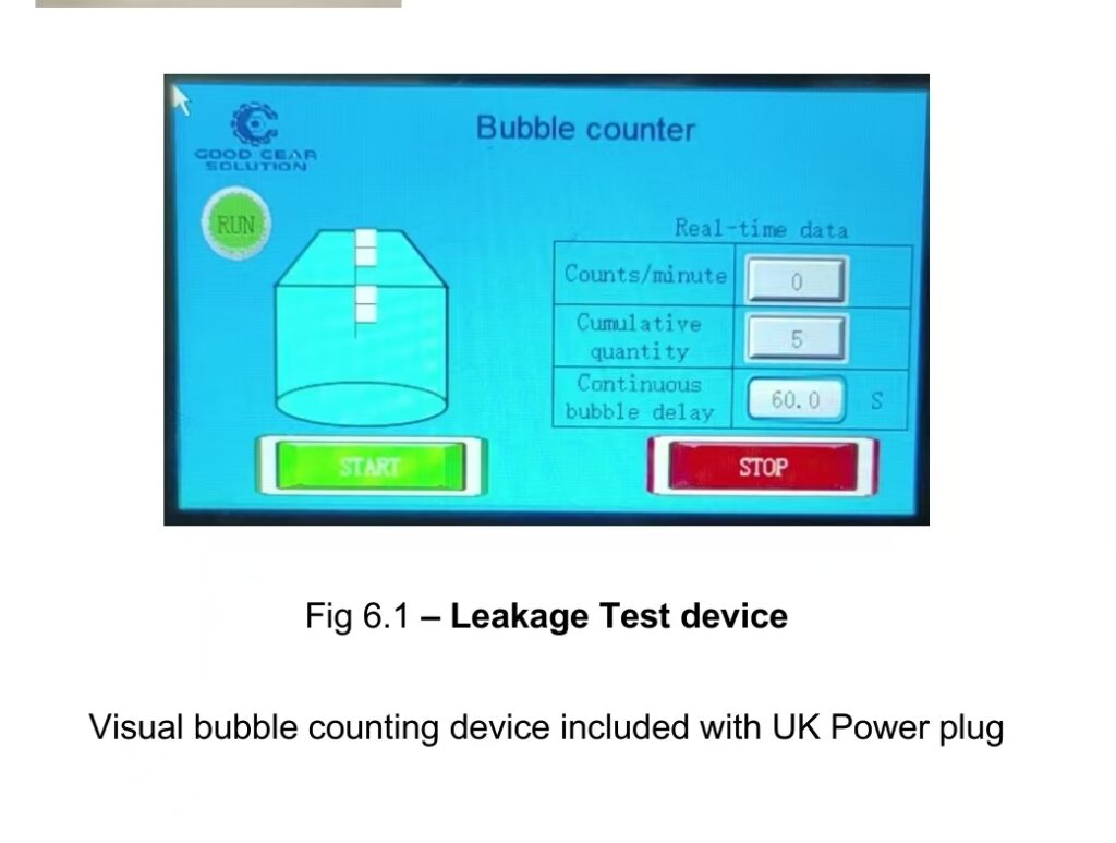 Computer Control Safety Valve Test Bench