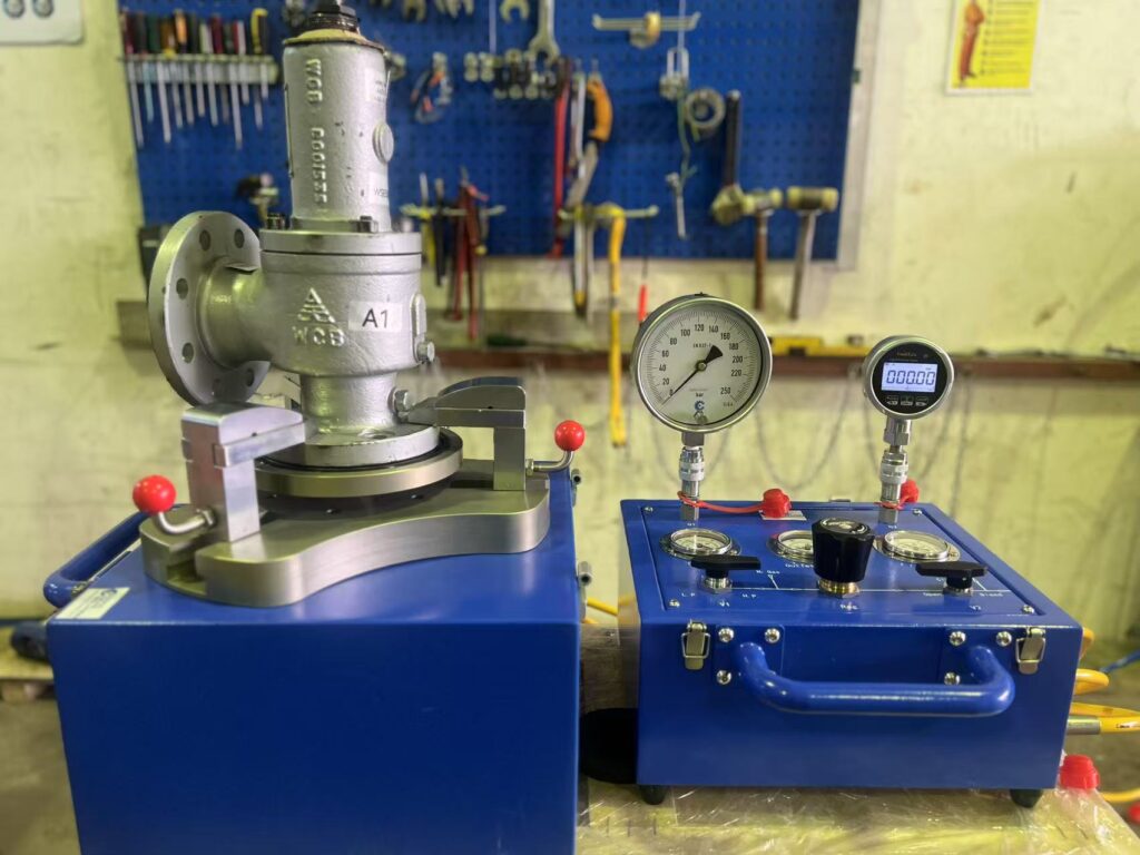 Valve test bench PTP-1A